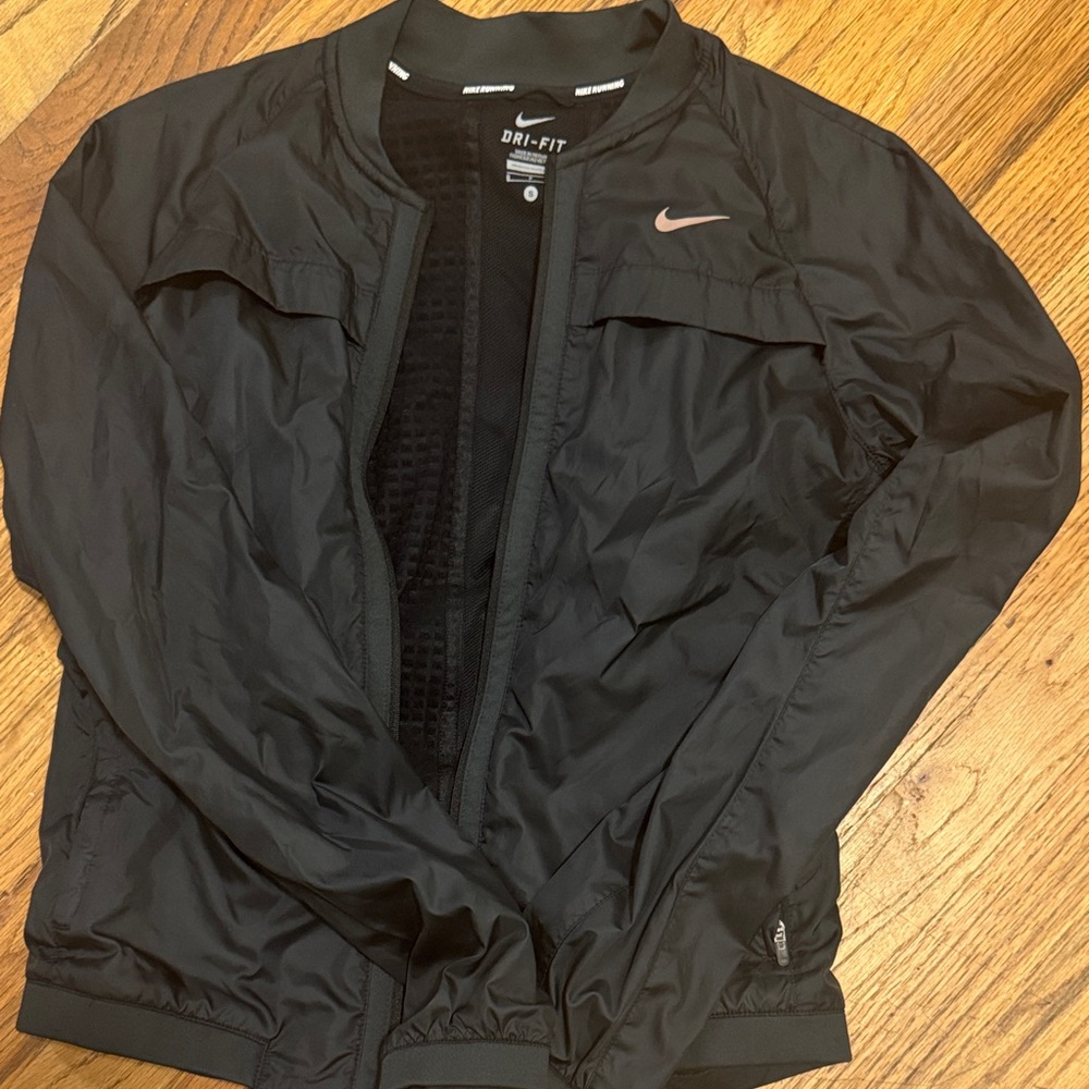 Nike Black Windbreaker Jacket